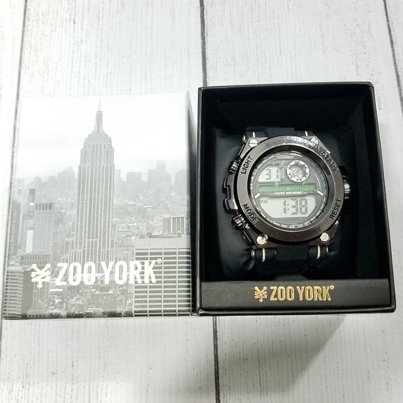 Zoo York Other - Zoo York Men's Digital Watch Black 54790